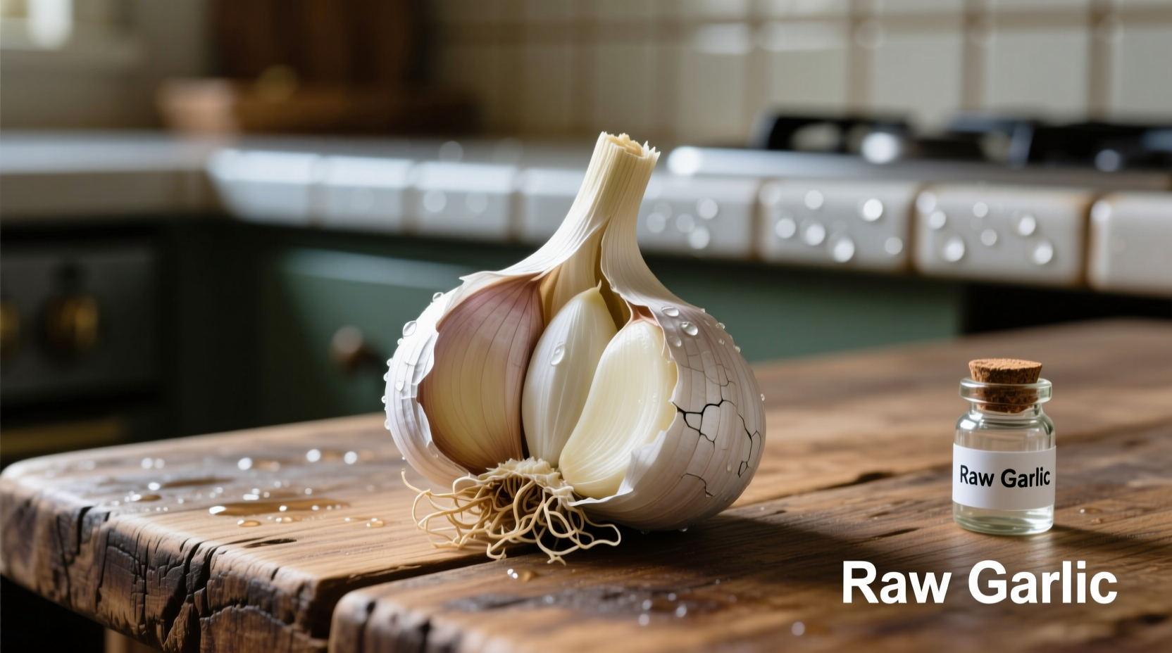 consume raw garlic