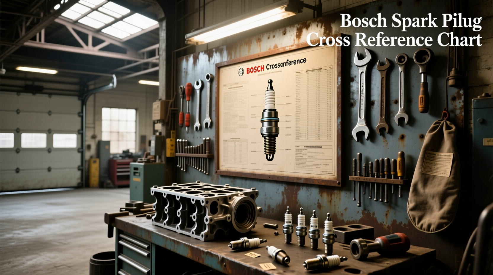 How to Use a Bosch Spark Plug Cross Reference Chart