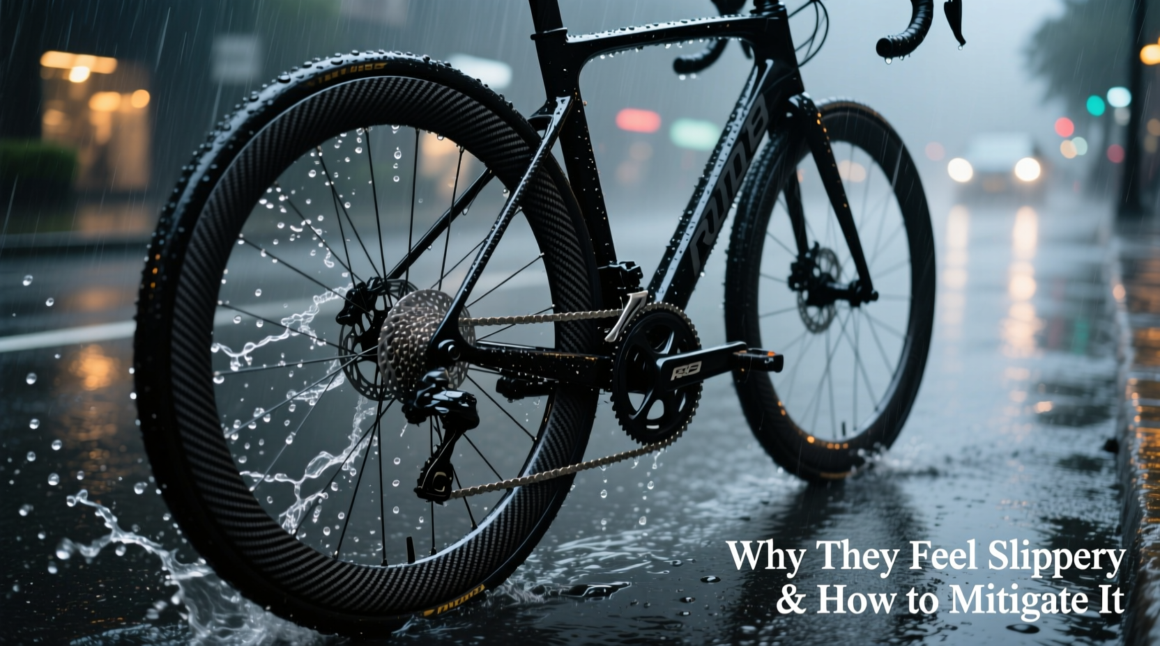 R8 Carbon Wheels in Rain: Why They Feel Slippery & How to Mitigate It