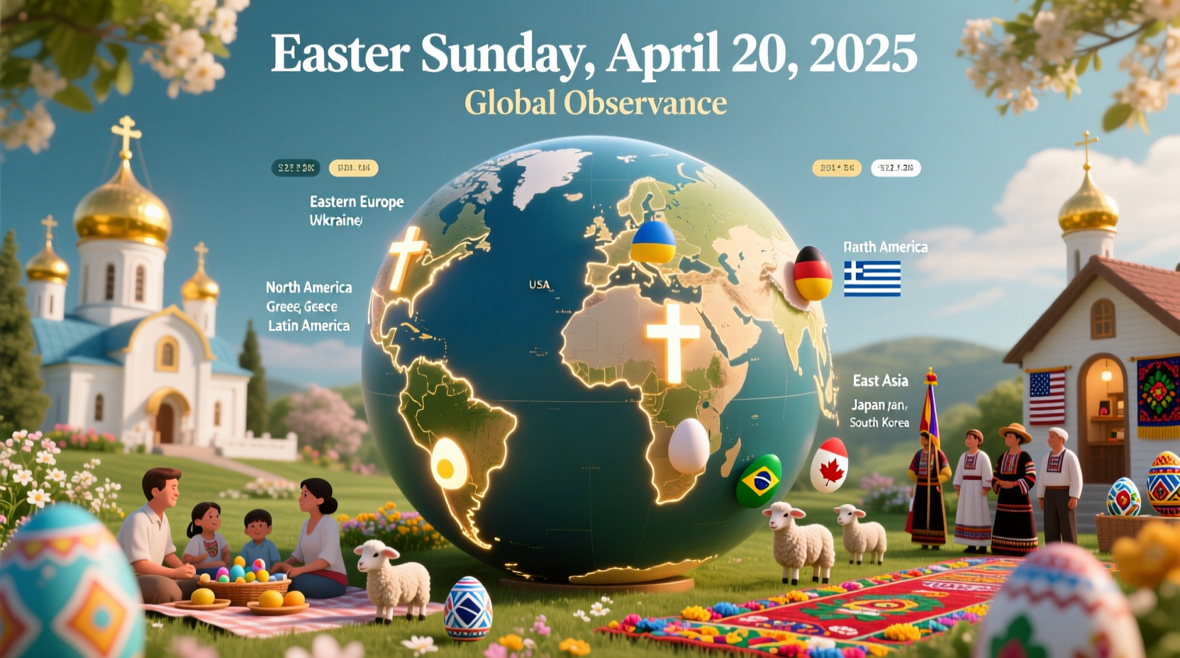when was 2025 easter