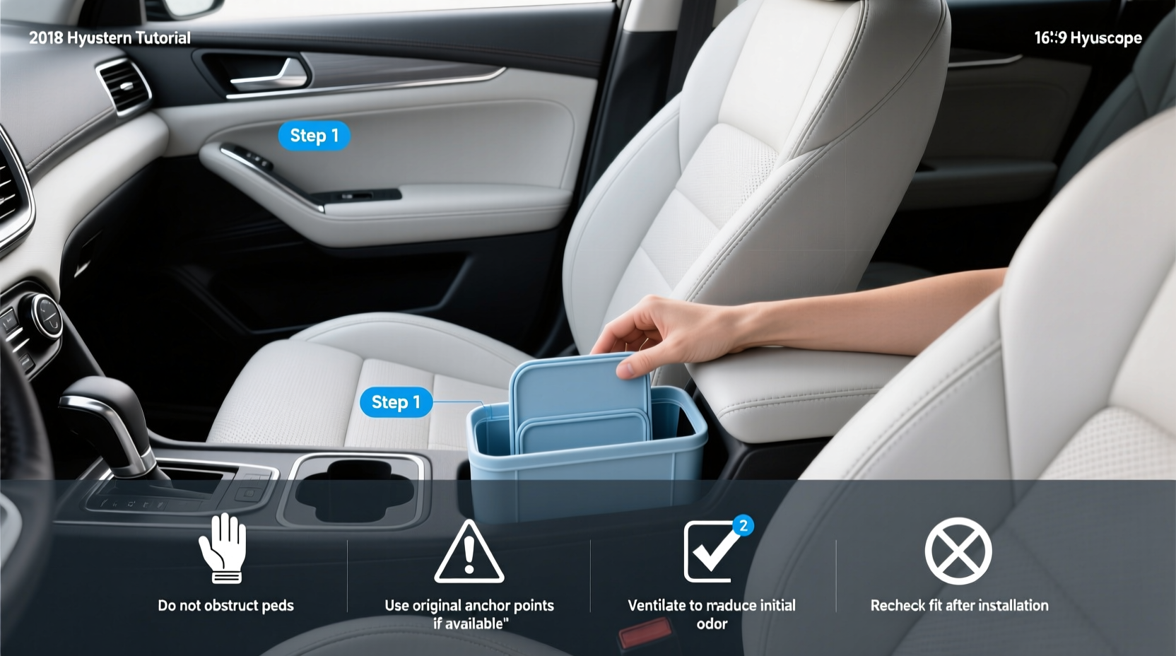 How to Choose Interior Storage Parts for a 2018 Hyundai Tucson
