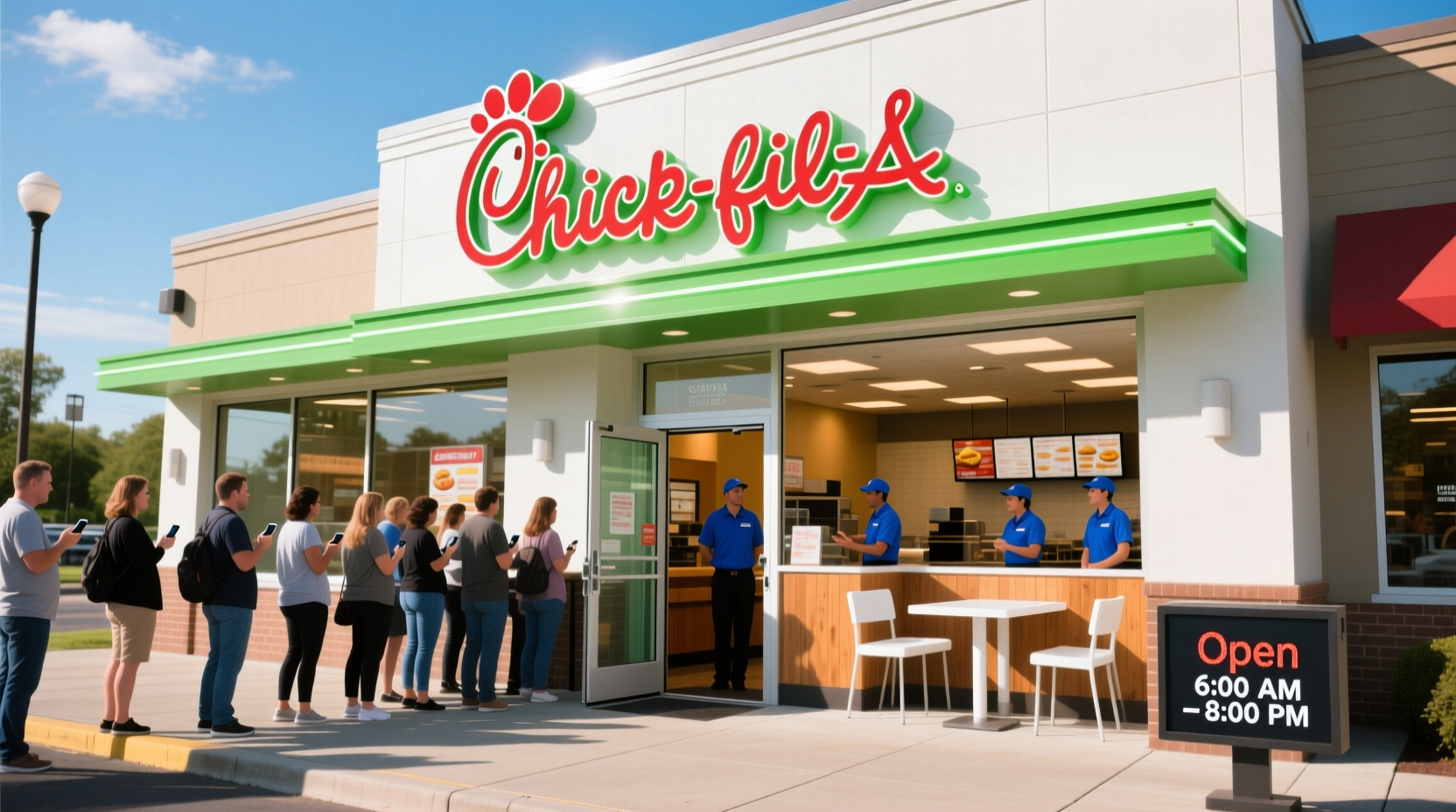 is chick fil a open on saturdays