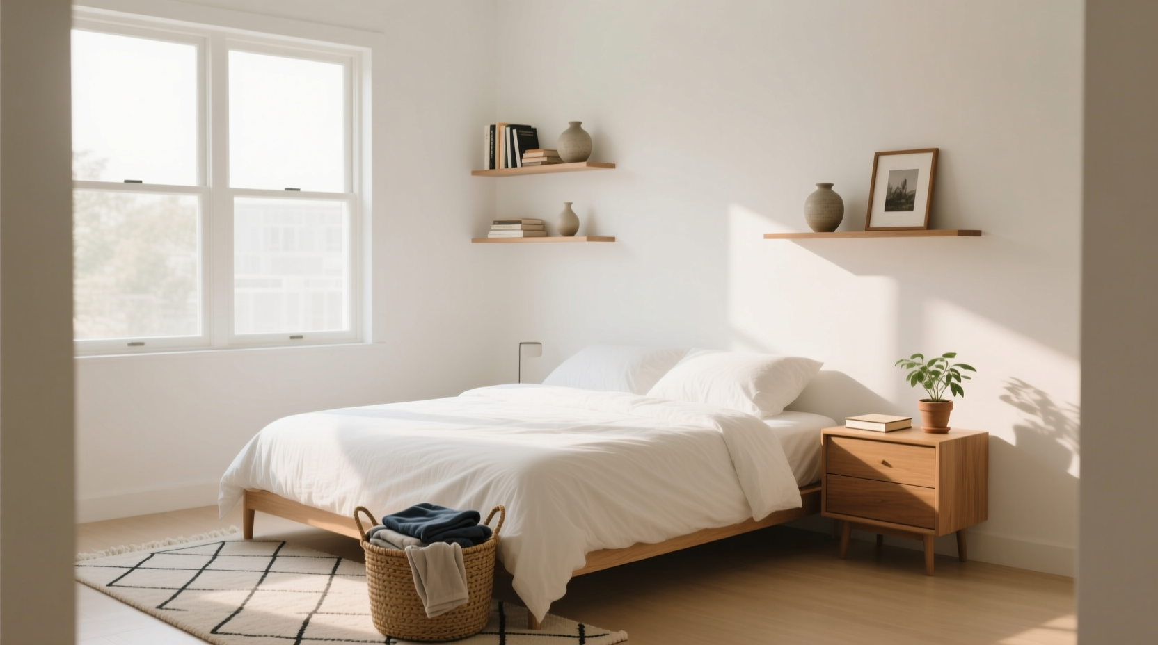 how i declutter my bedroom