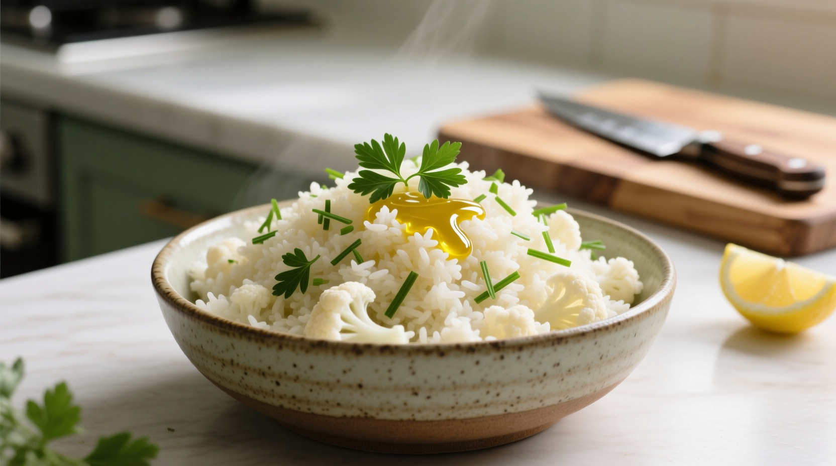 cauliflower rice bowl