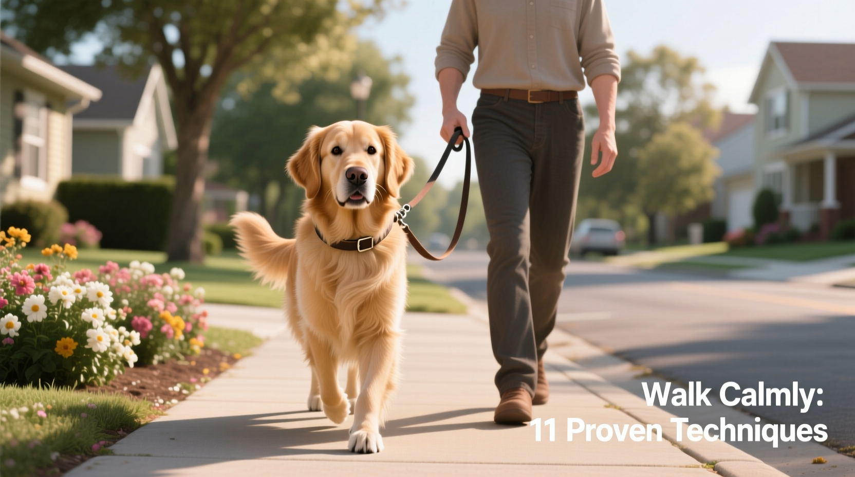 effective techniques to train your dog to walk calmly without pulling on the leash 11