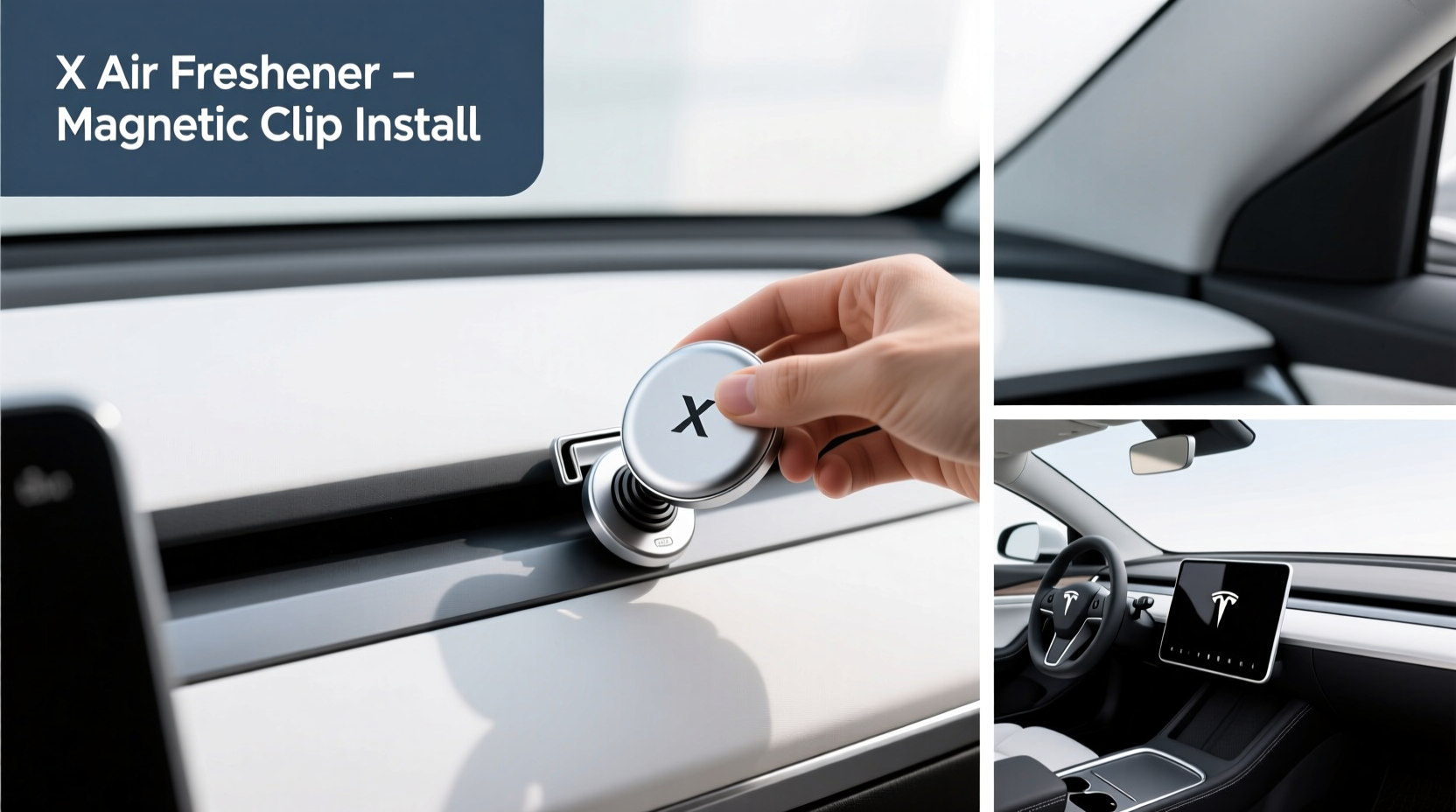 x air freshener tesla install