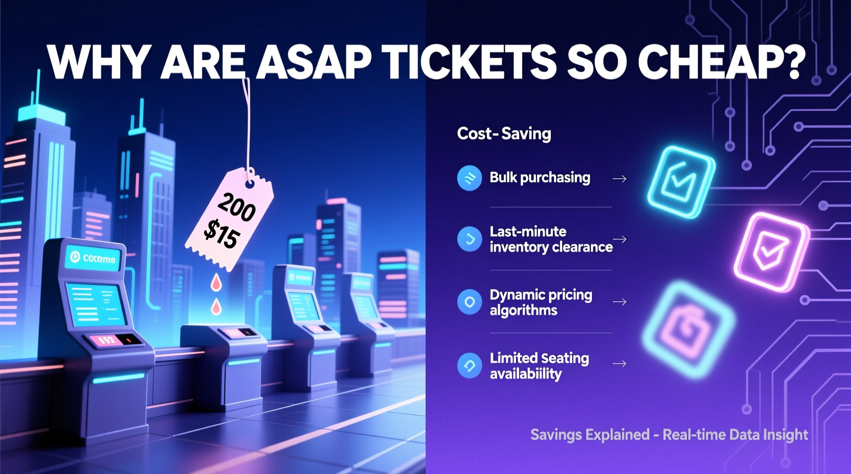 why are asap tickets so cheap exploring the savings