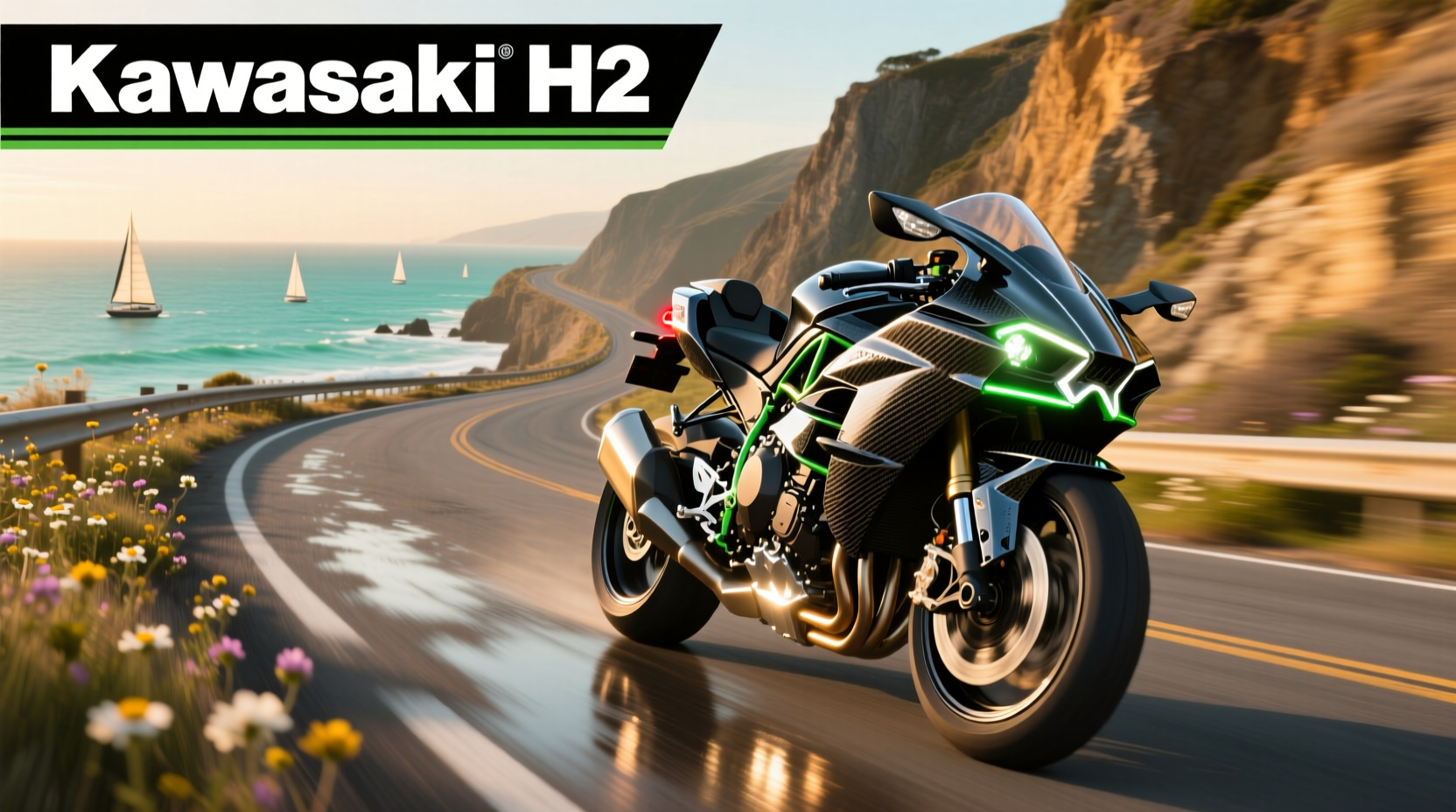 What is the Kawasaki H2 and why was it called 'The Widowmaker'?