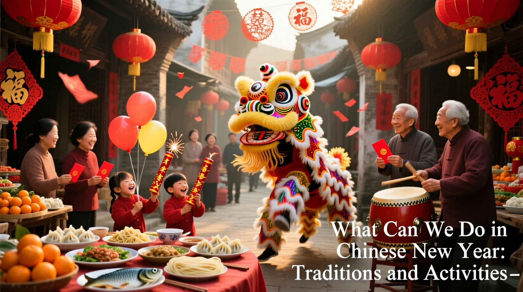 what can we do in chinese new year