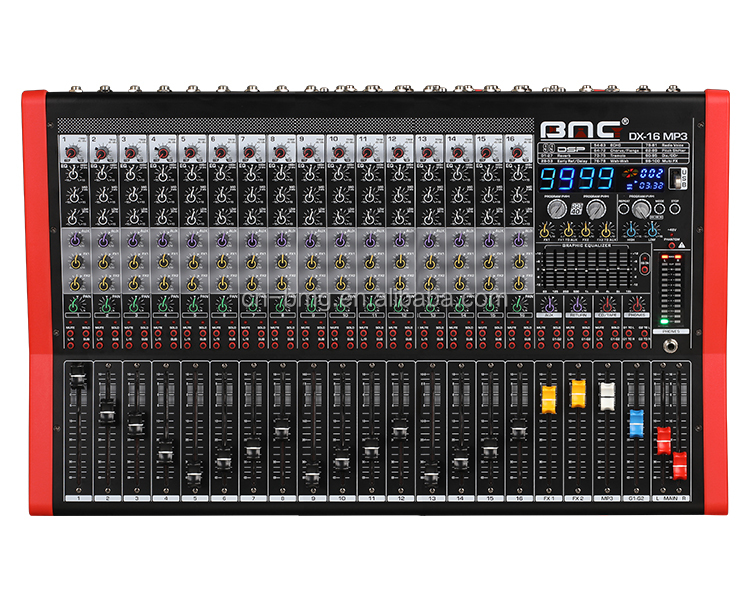 BMG DX-8 MP3 Power Mixer - 650W Amplifier with USB Audio