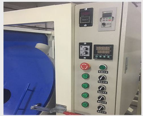 Automatic Plastic Steel Roller Drum Spray Coating Painting detail photo BOBO Machine automatic plastic steel roller drum spray coating painting shown in a detail photo for this news article