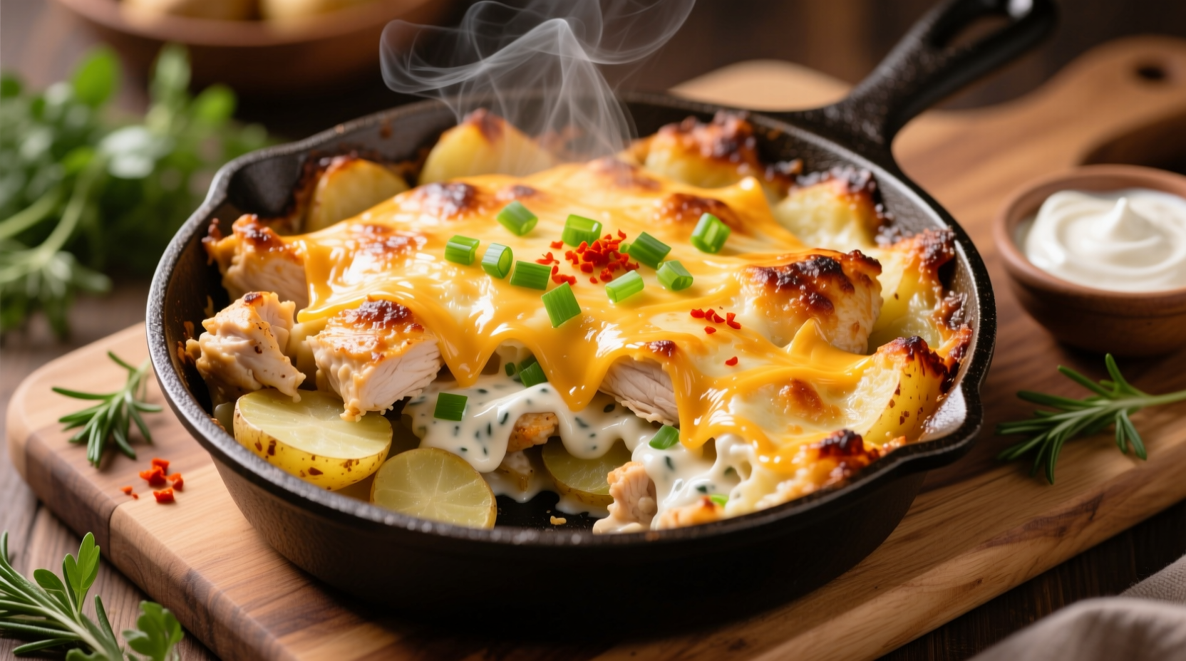 Perfect Ranch Chicken Potato Casserole Recipe in 55 Minutes