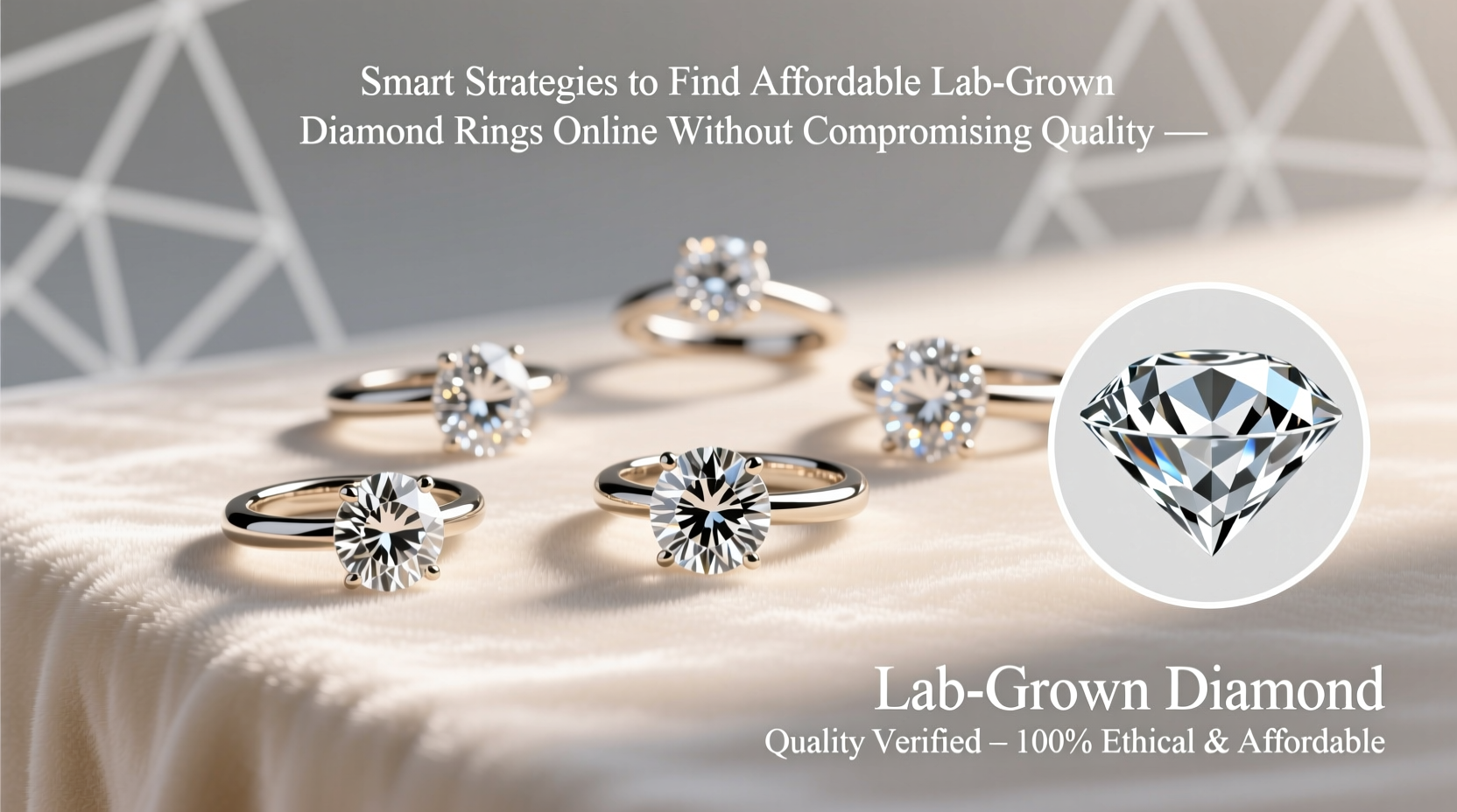 smart strategies to find affordable lab grown diamond rings online without compromising quality