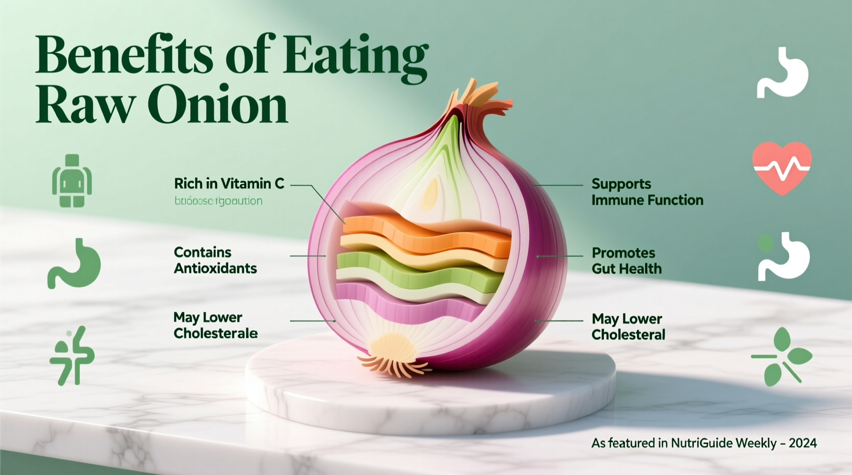 benefits of eating raw onion