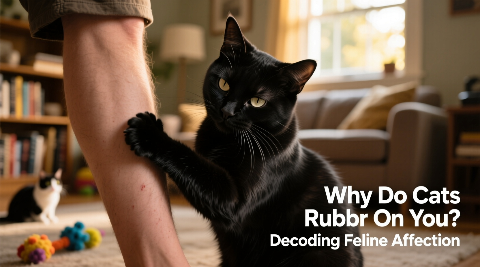 why do cats rub on you decoding feline affection