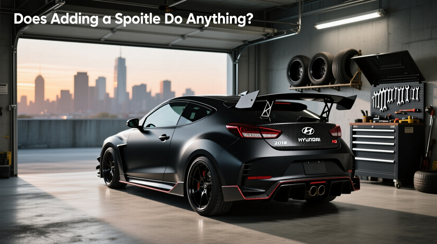 How to Choose Veloster Spoiler, Does Adding a Spoiler Do Anything?