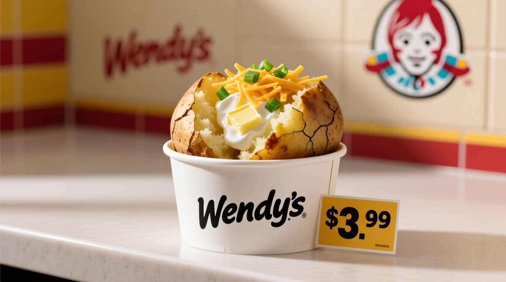 price of wendy s baked potato