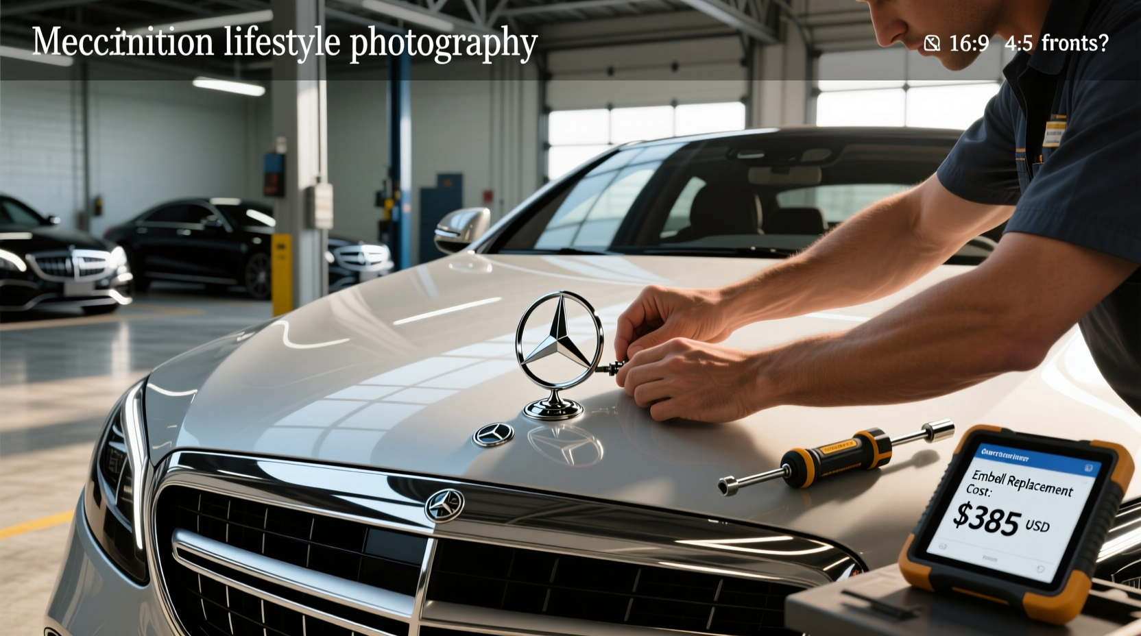 How to Choose Mercedes Benz Front Logo, How Much to Replace a Mercedes Emblem?