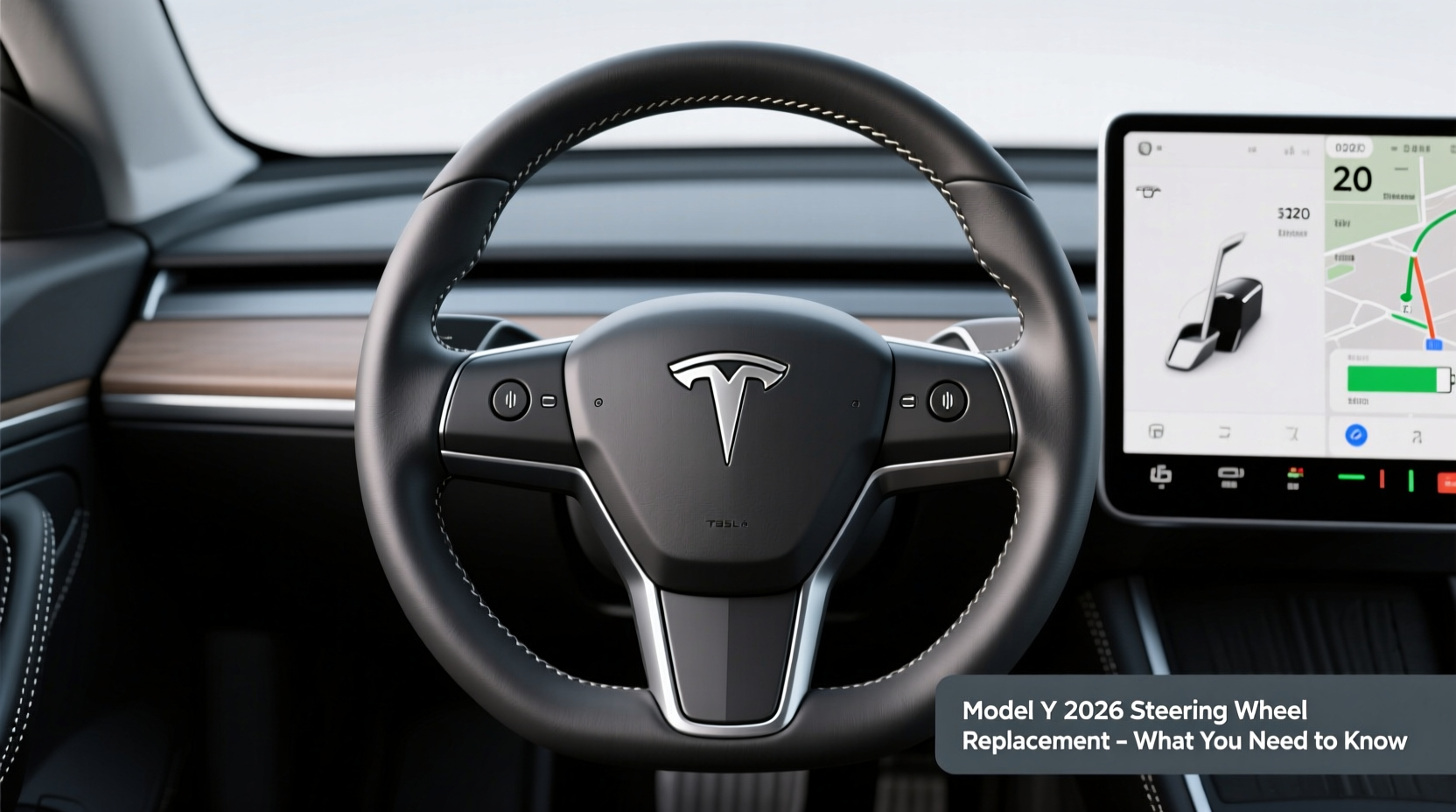 model y 2026 steering wheel replacement