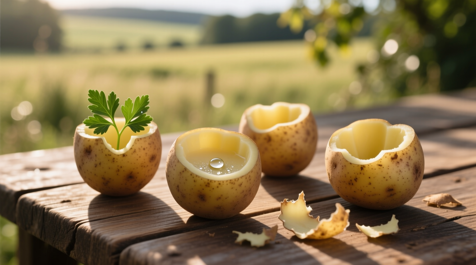 Perfect Potato Cups: Crispy Edible Appetizer Containers