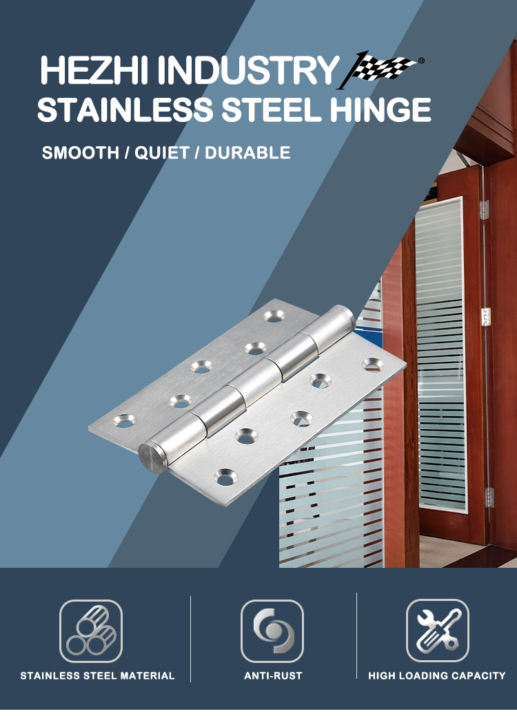 5x3x3 no ball bearing stainless steel gate hinges