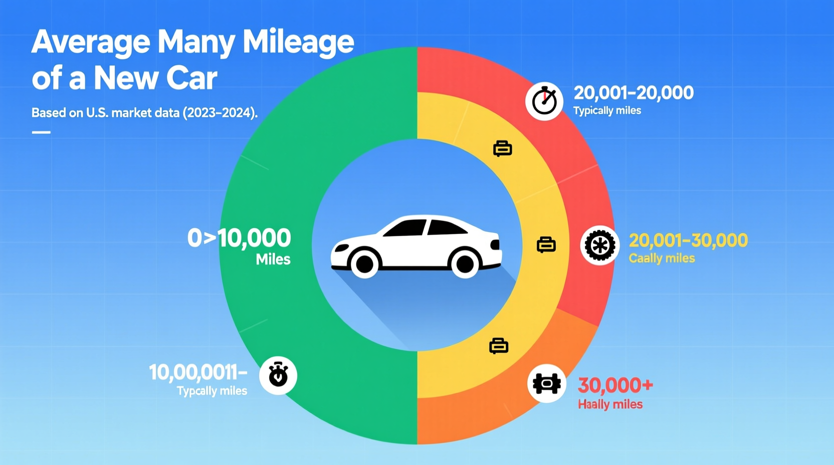 how many miles does a new car have