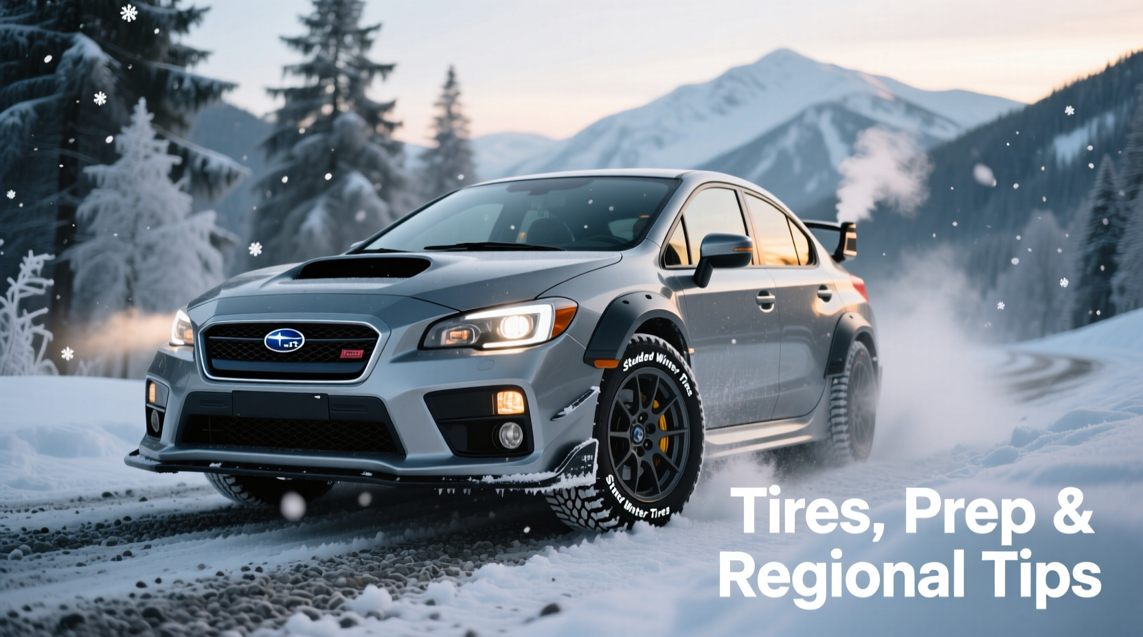 wrx 2020 winter driving