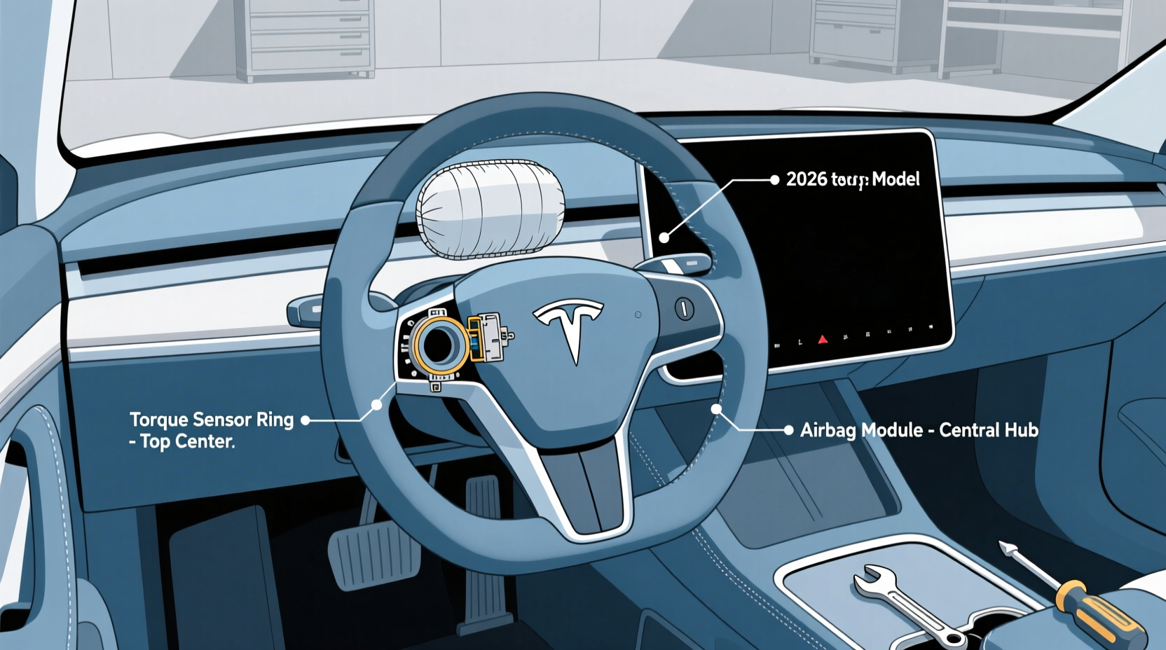 2026 model s steering wheel replacement