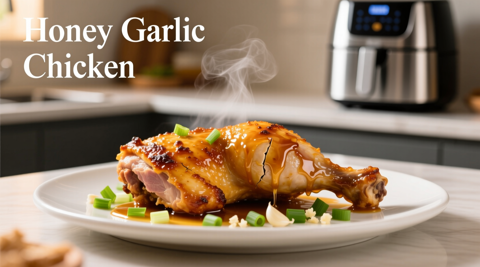 Perfect Air Fryer Honey Garlic Chicken Recipe in 20 Minutes