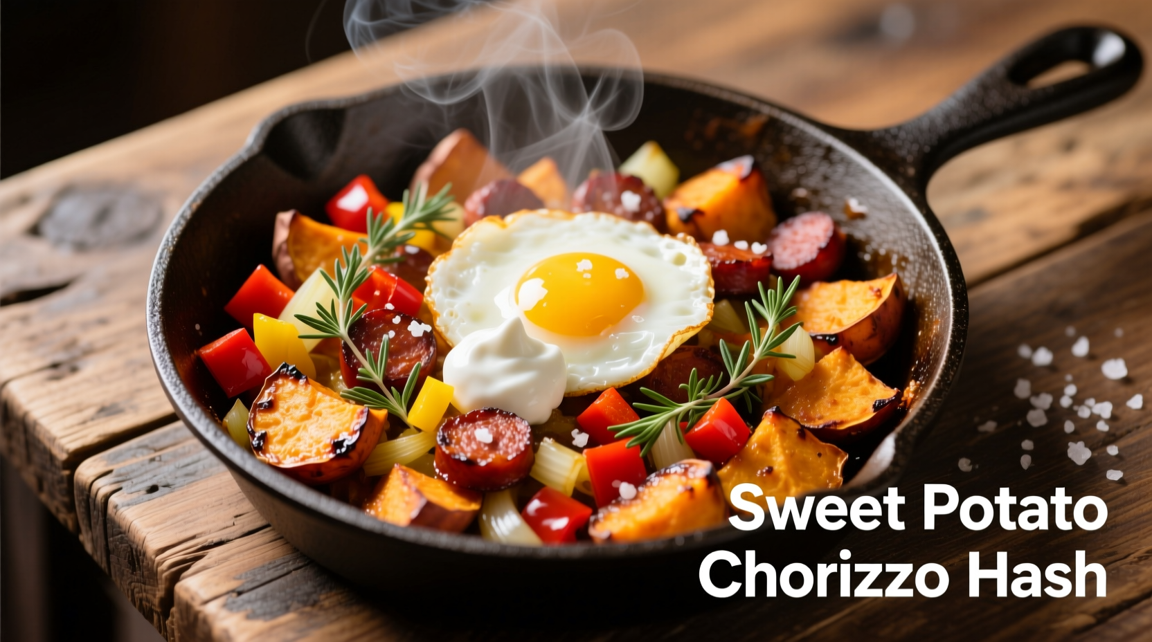 Perfect Sweet Potato Chorizo Hash Recipe in 25 Minutes