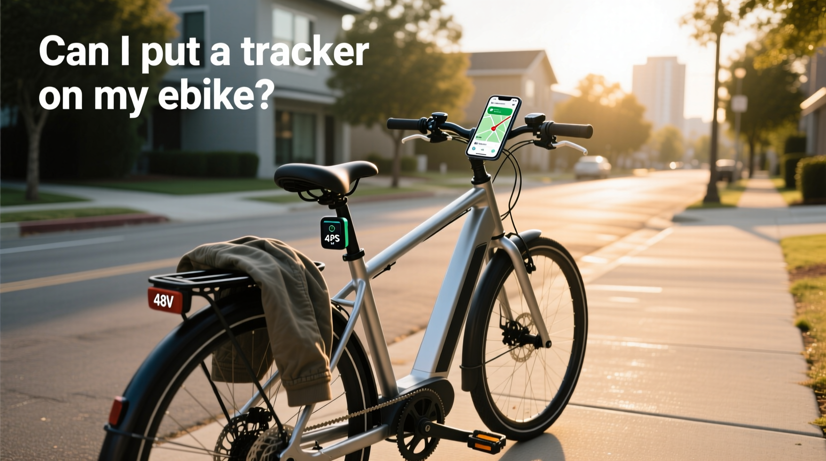 gps tracker 48v,Can I put a tracker on my ebike? buying guide
