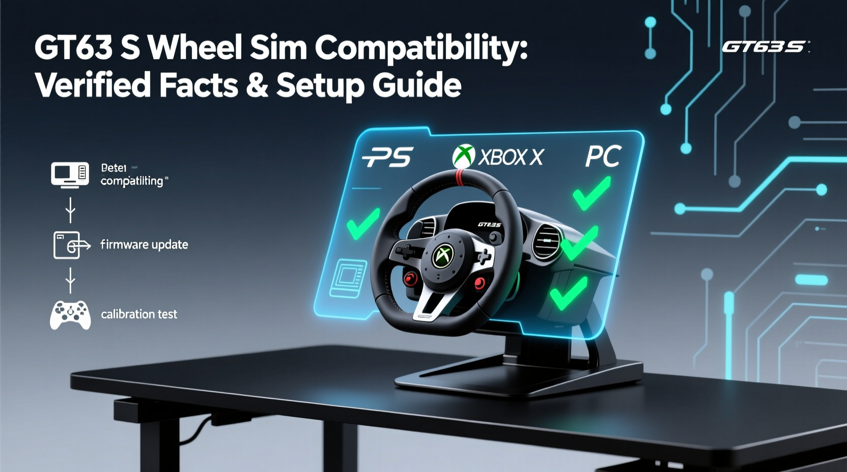 gt63s wheel sim compatibility