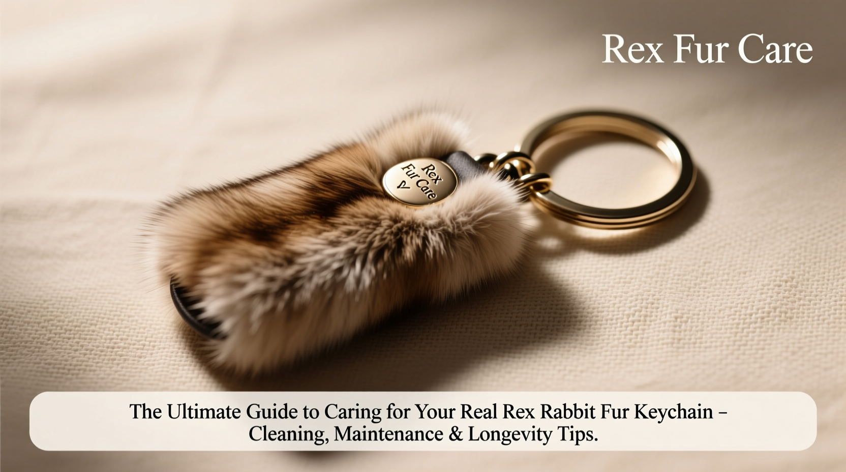 the ultimate guide to caring for your real rex rabbit fur keychain cleaning maintenance and longevity tips
