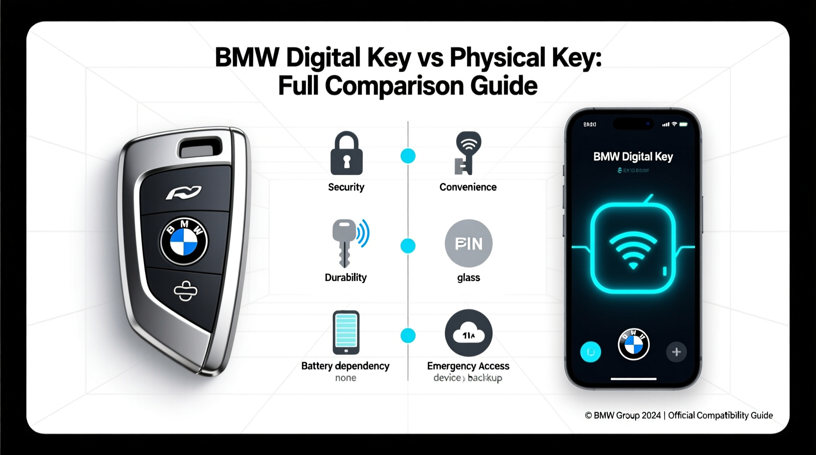 BMW Digital Key vs Physical Key: Full Comparison Guide