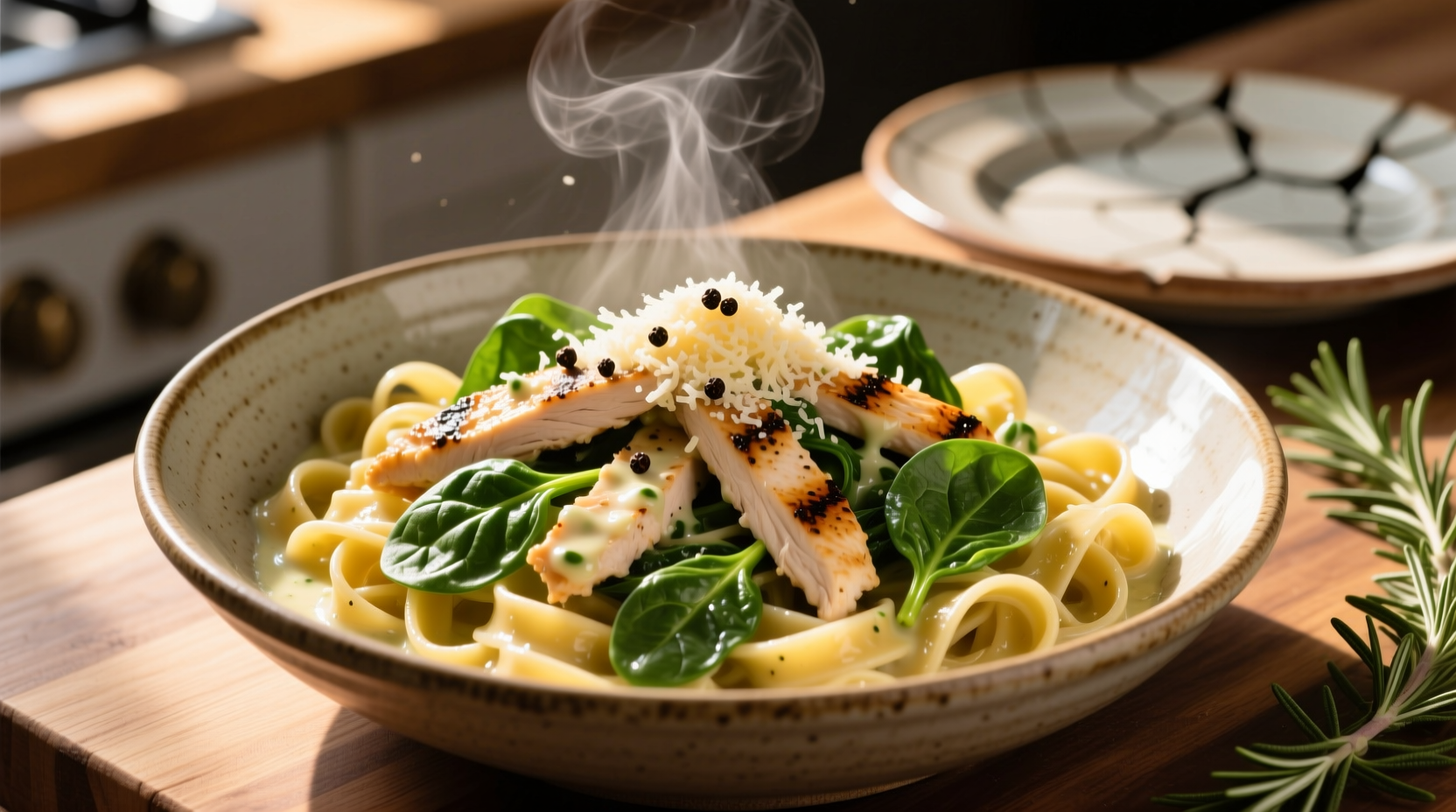 Creamy Chicken Spinach Pasta Recipe: Ready in 25 Minutes