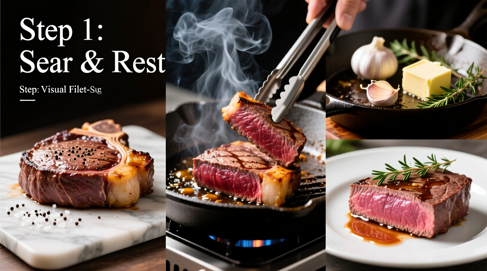 mastering filet mignon step by step guide to cooking tender juicy steak in a pan