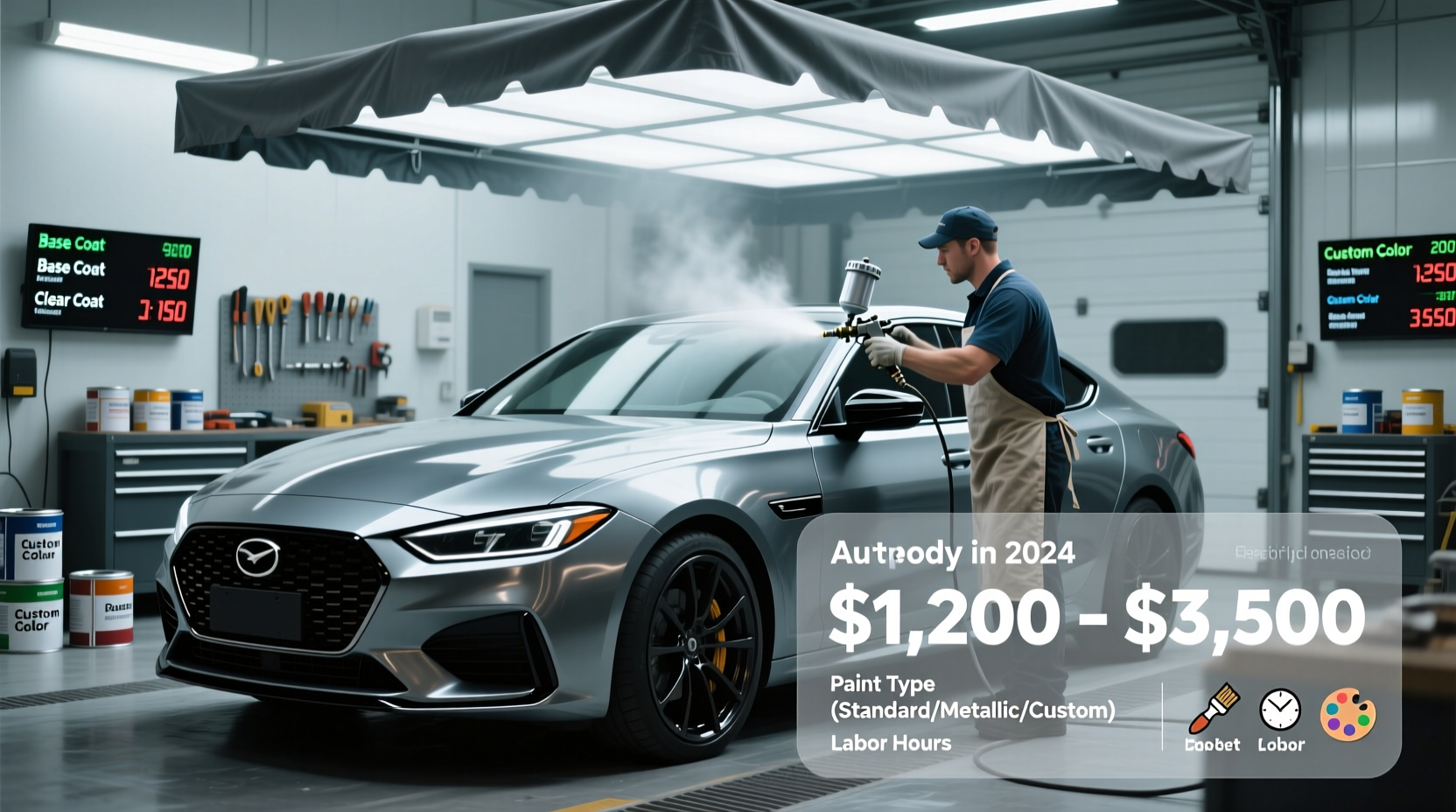 how much does it cost to have your car painted
