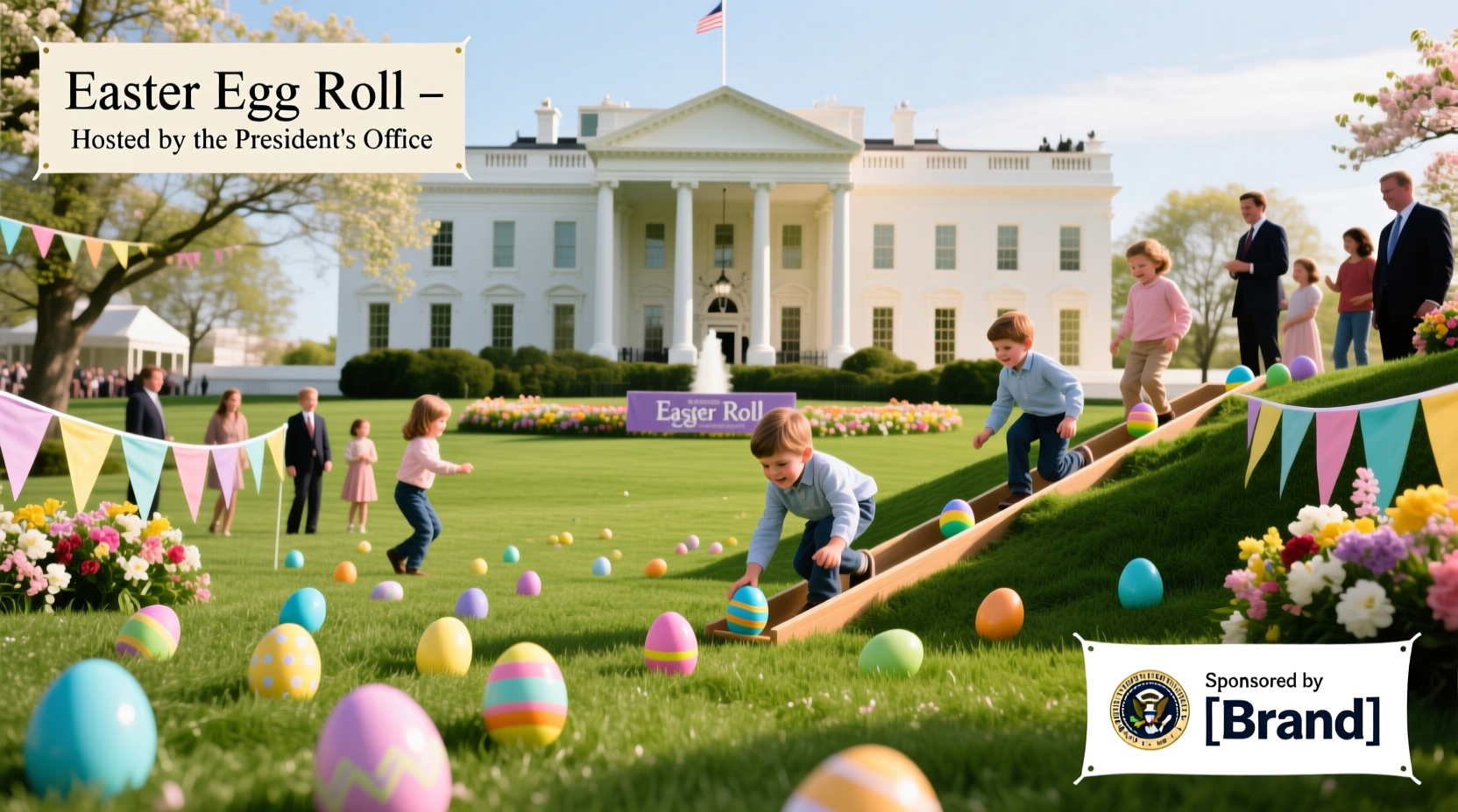 who sponsored the easter egg roll