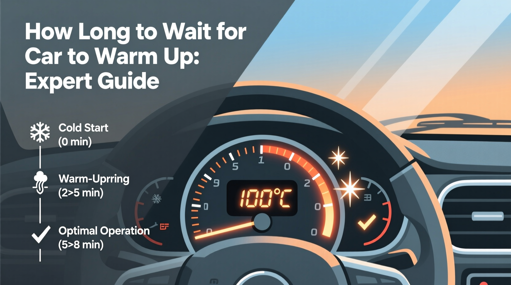 how long to wait for car to warm up