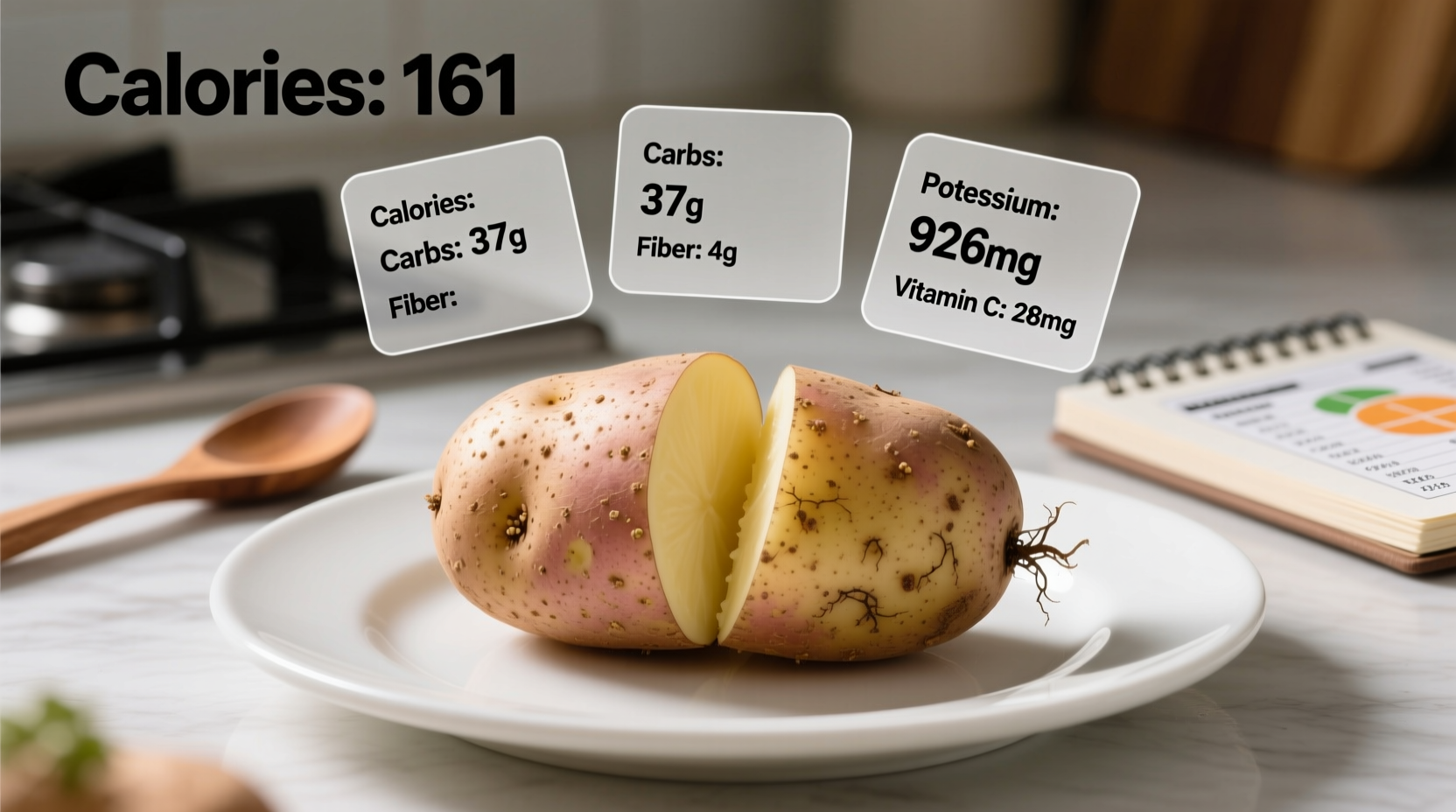Calories in Medium Potato: Exact Count & Nutrition Facts