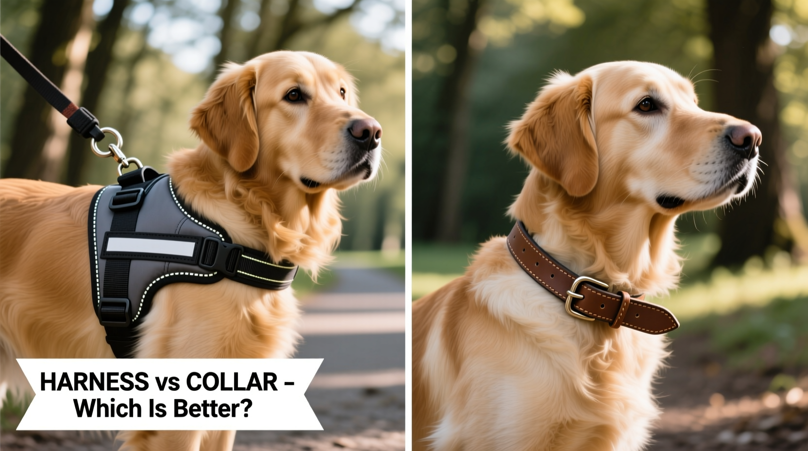 dog harness vs collar is a harness really better for walking my dog