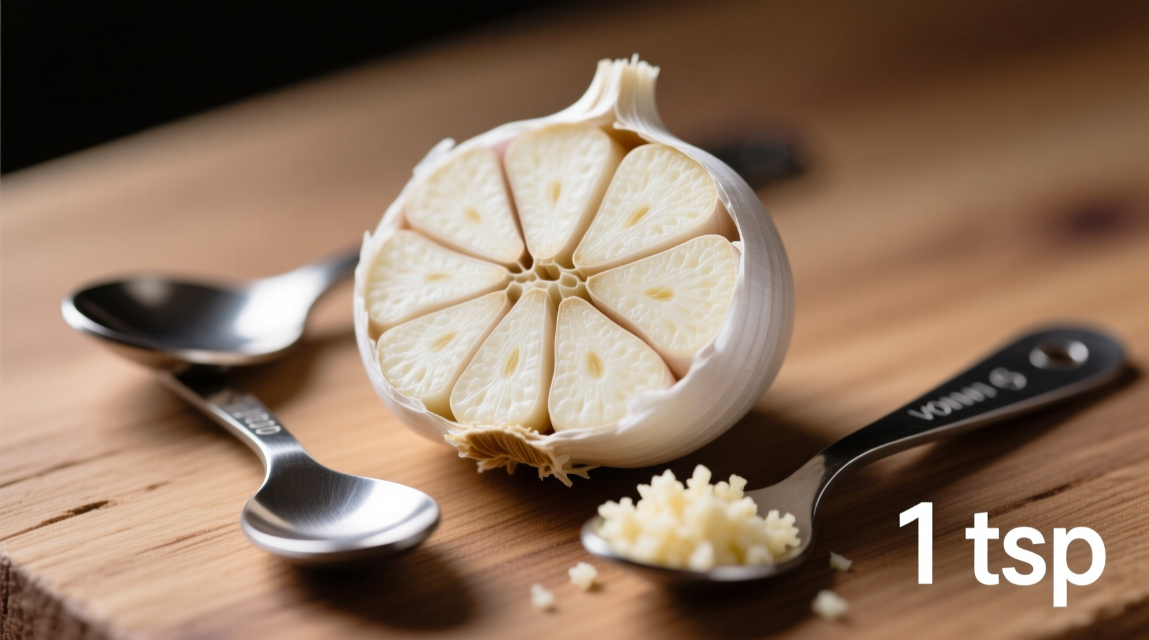 1 Garlic Clove Equals 1/2 Teaspoon Minced: Exact Conversion