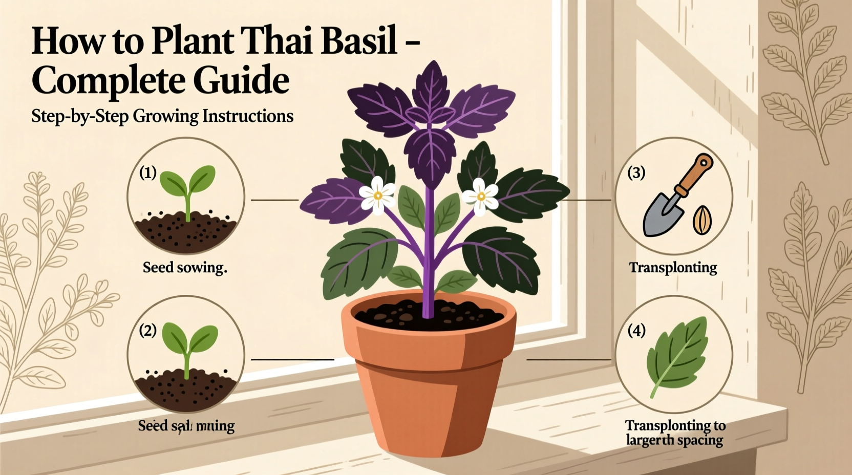 How to Plant Thai Basil – Complete Guide