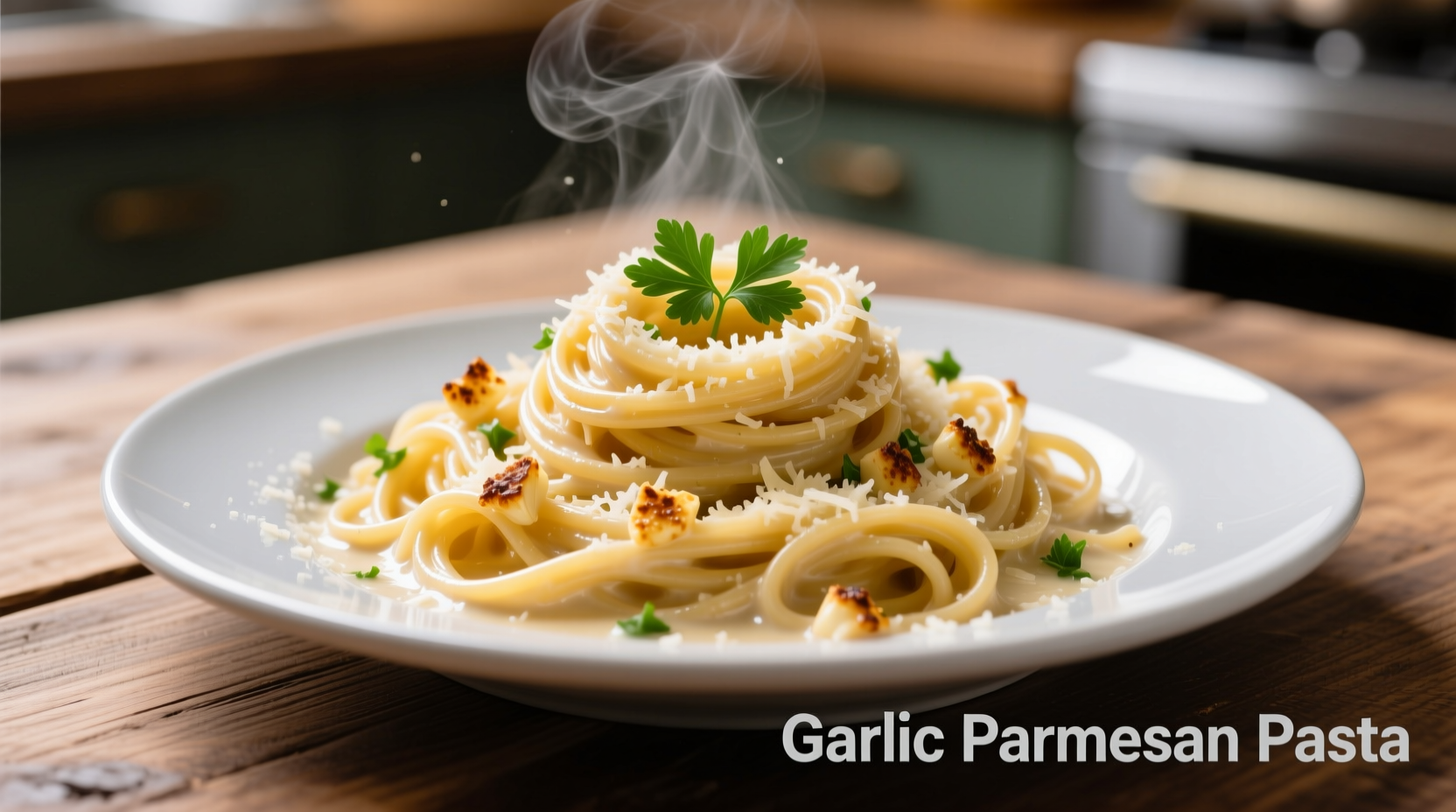 garlic parmesan pasta