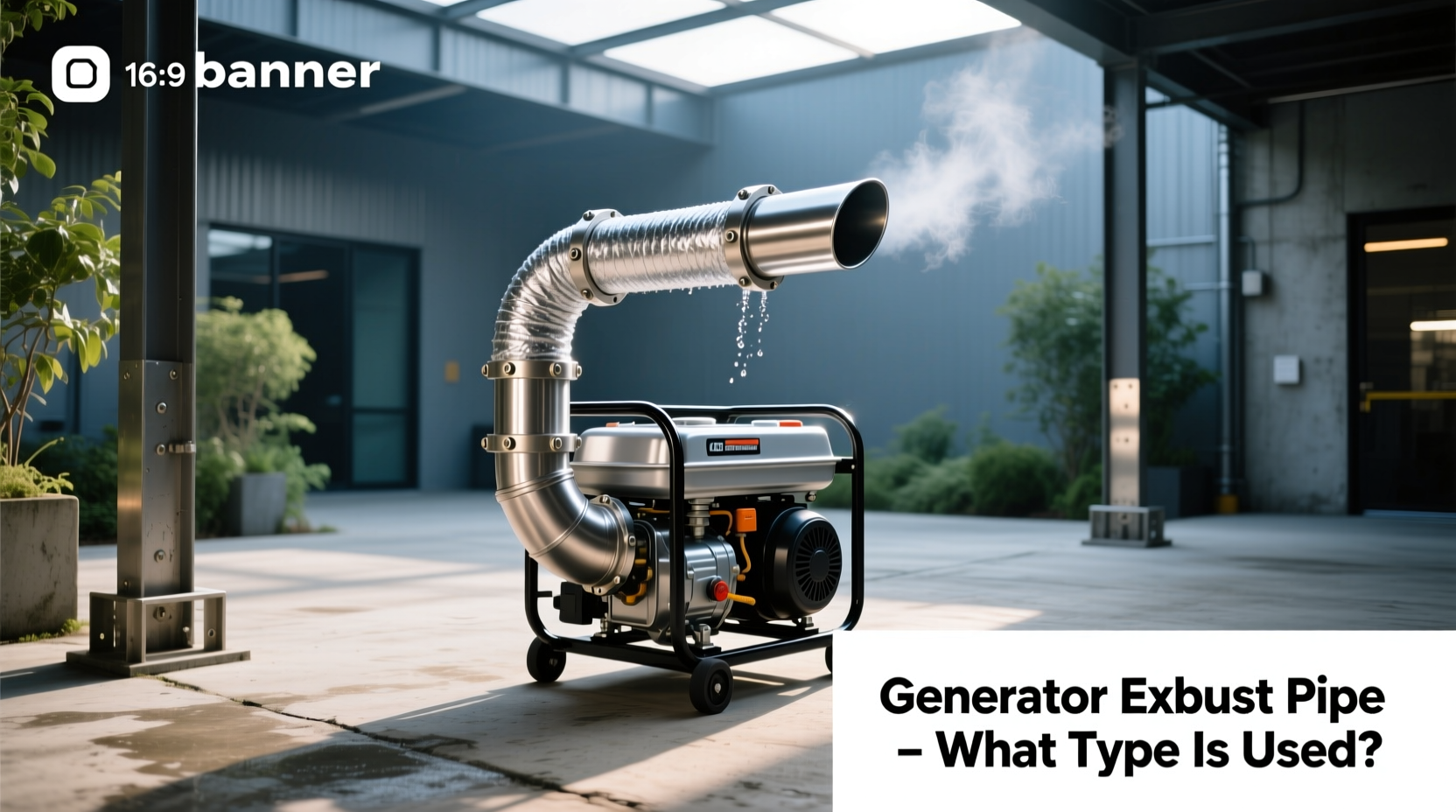 How to Choose Generator Exhaust Pipe: What Type of Pipe Is Used?
