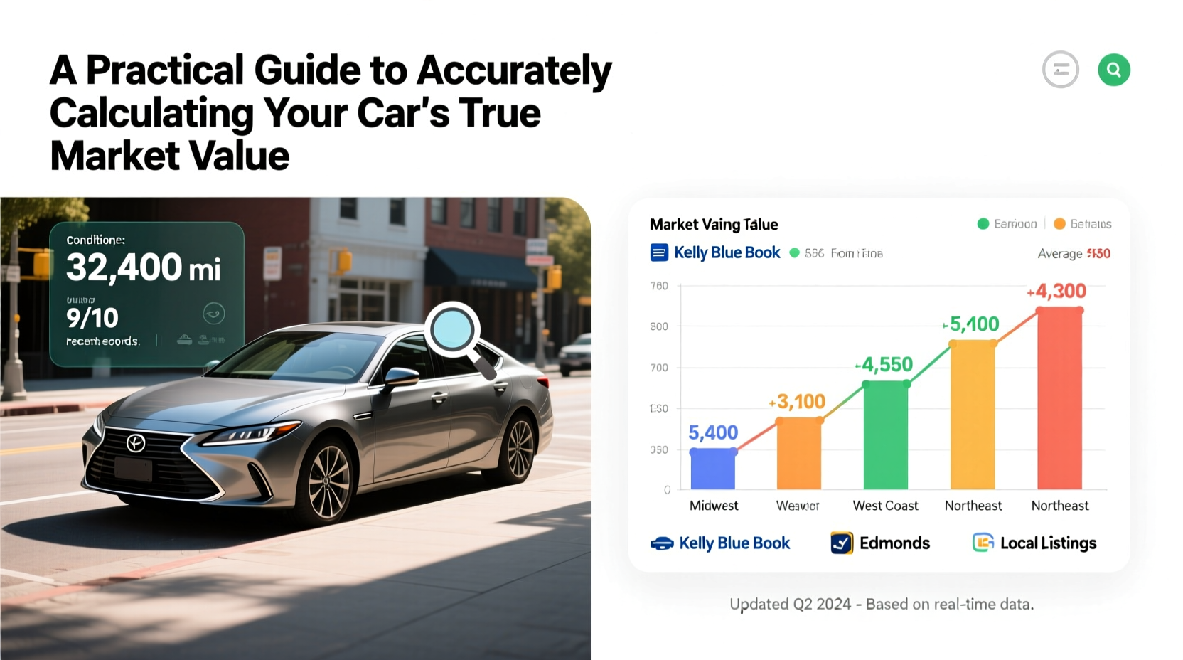 a practical guide to accurately calculating your cars true market value