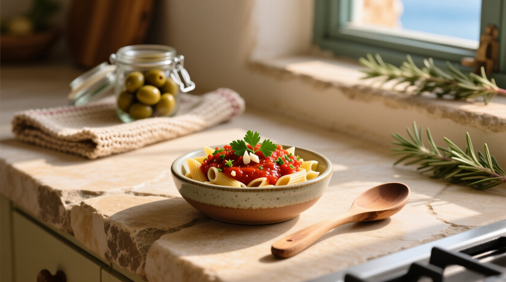 mezze pasta sauce tip