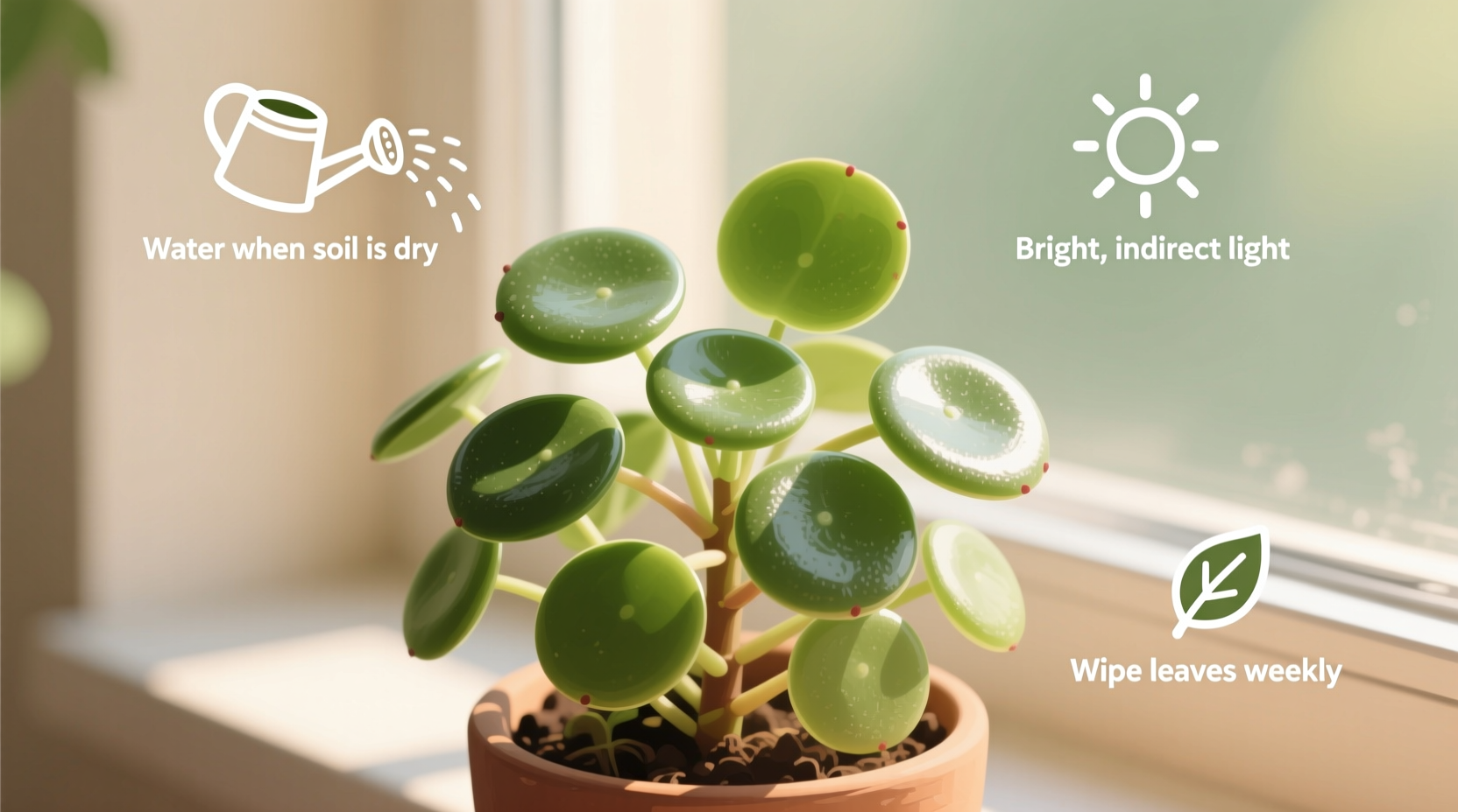 how to care for a money plant