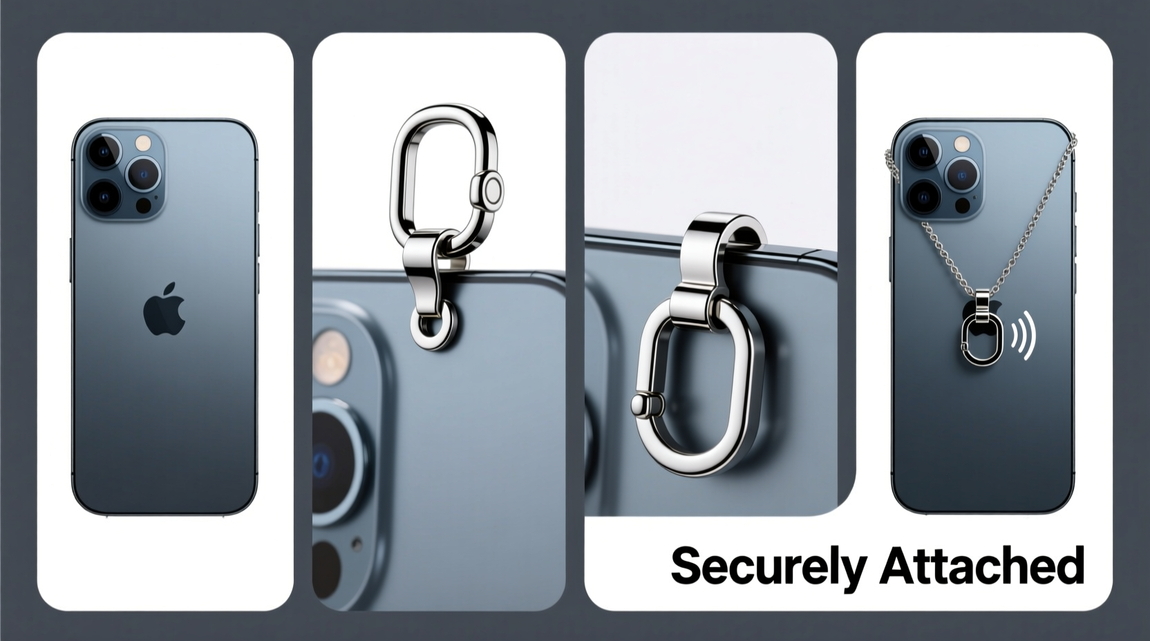 step by step guide to securely attach a phone buckle pendant to your device