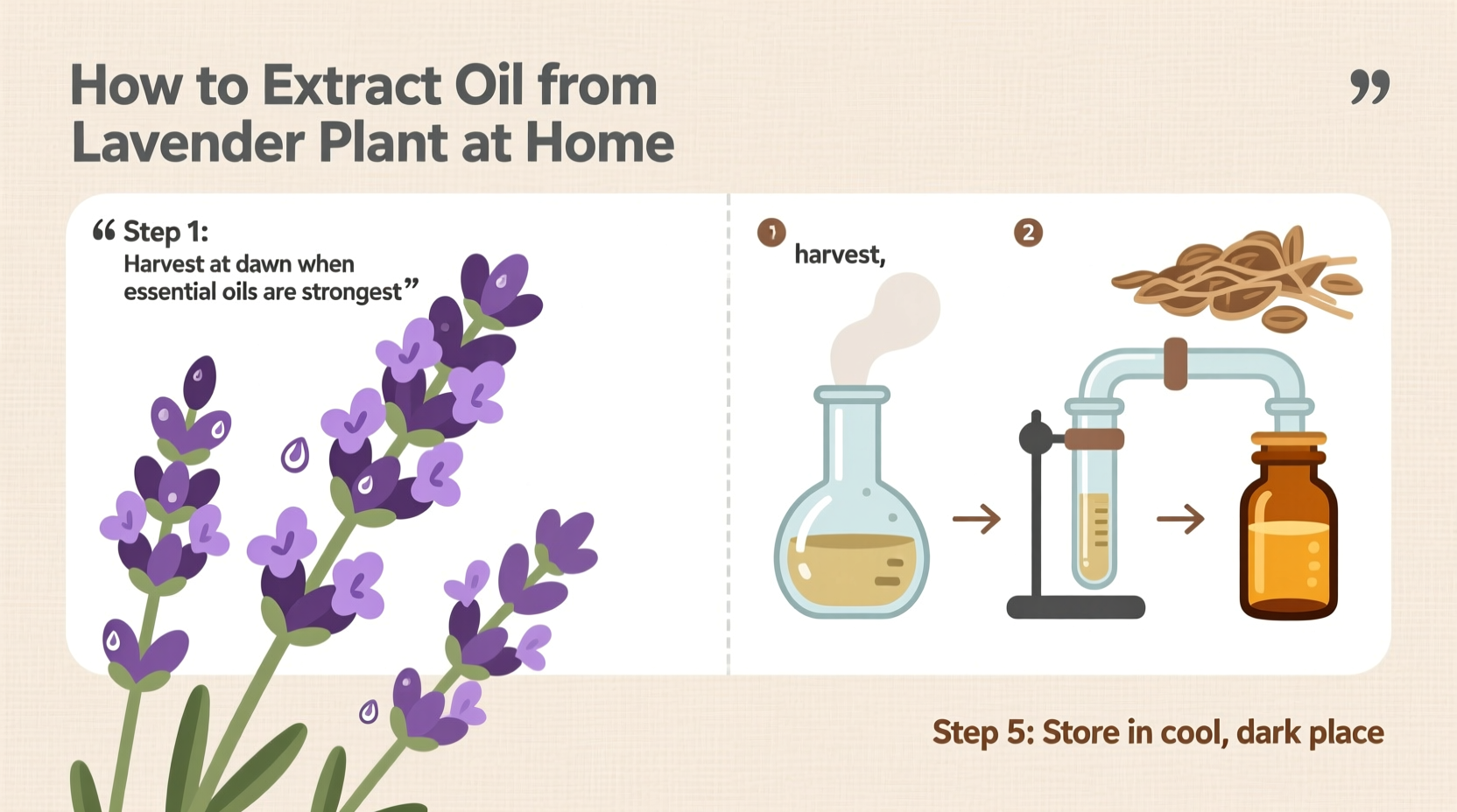 How to Extract Oil from Lavender Plant at Home